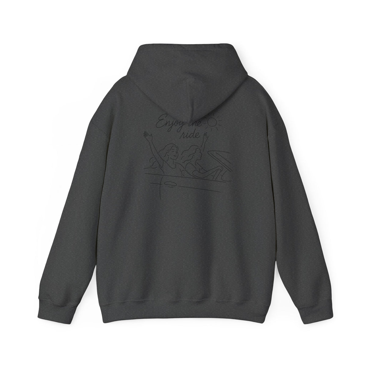 Vibes Hoodie with back print | Multiple Colors