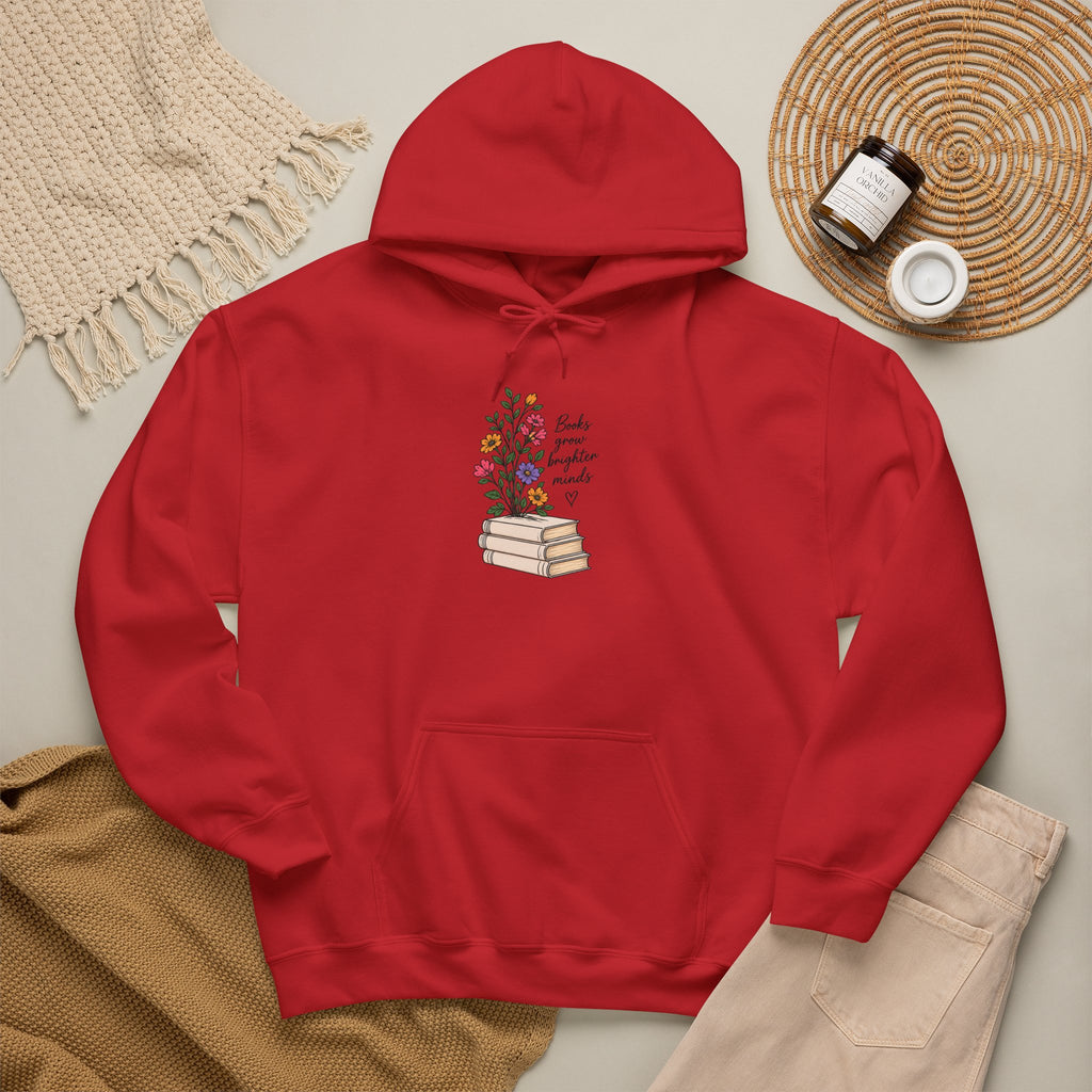 Books Grow Brighter Minds Hoodie