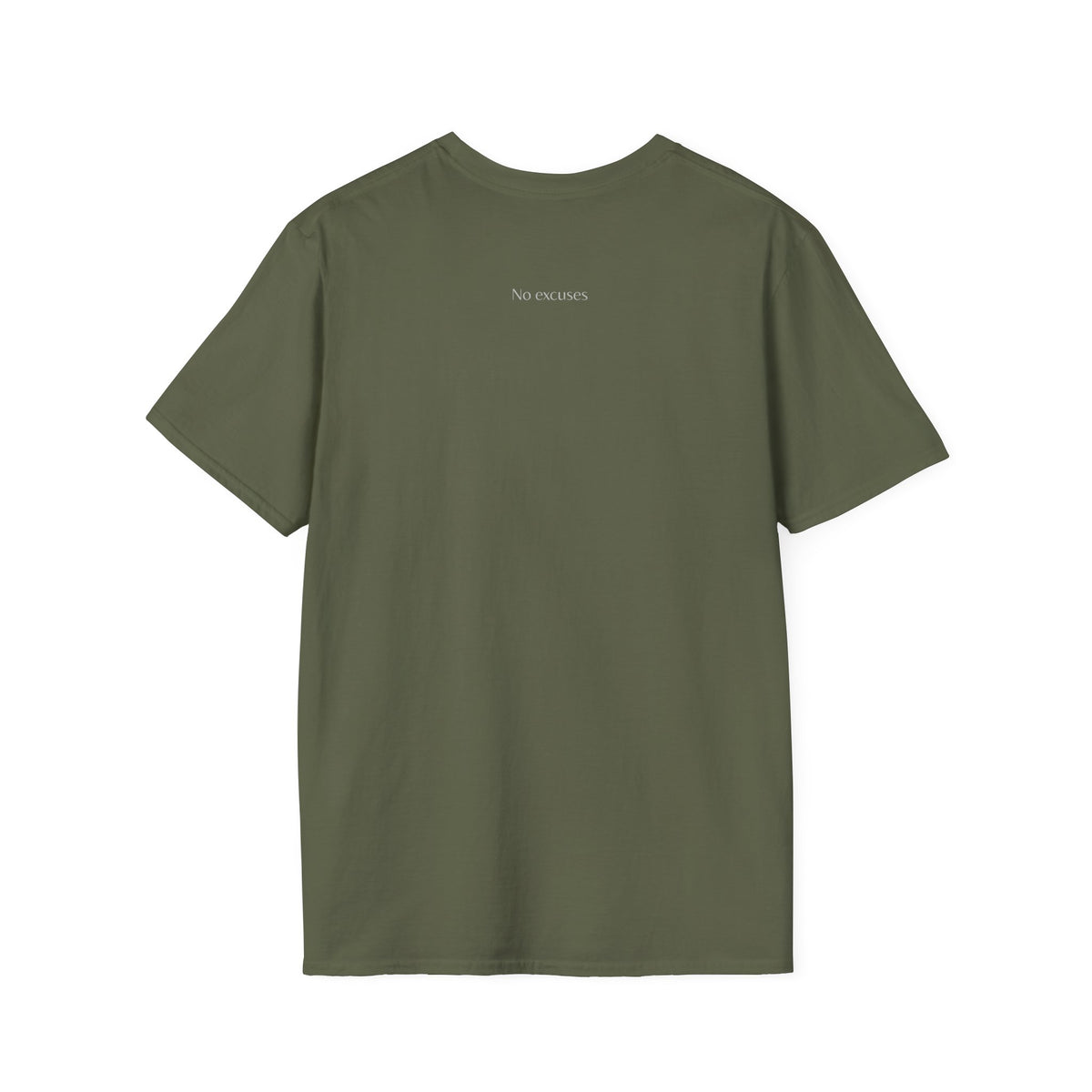 Discipline > Motivation T-Shirt with front and back print | Multiple Colors