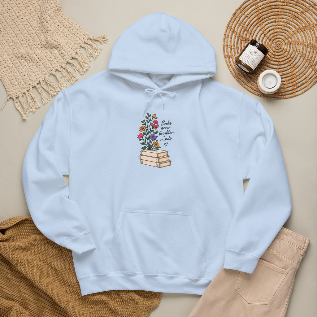 Books Grow Brighter Minds Hoodie