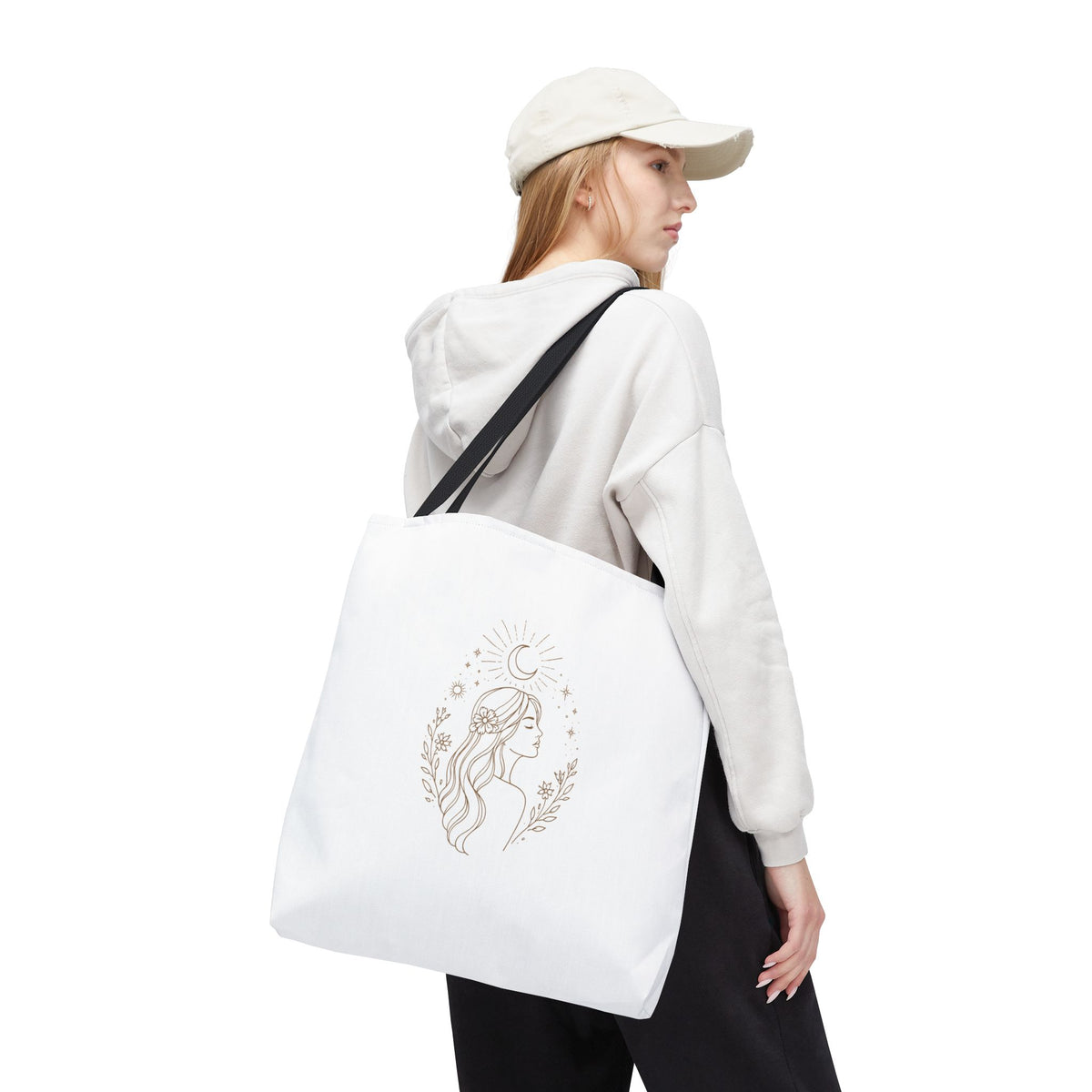 Celestial Tote Bag | Multiple Sizes | Personalization possible | Multiple Handle Colors