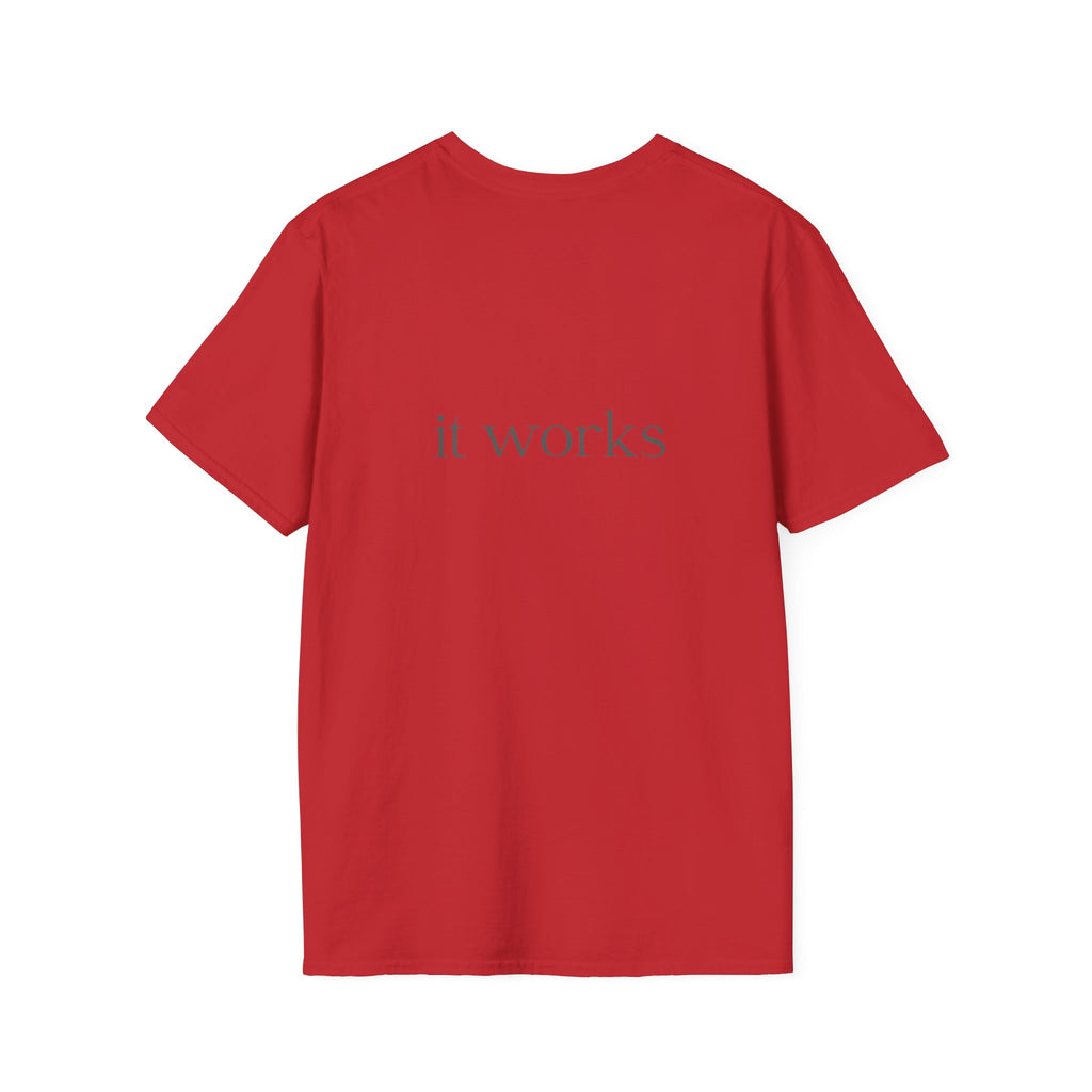 Stay Delulu It Works T-Shirt with front and back print | Multiple Colors