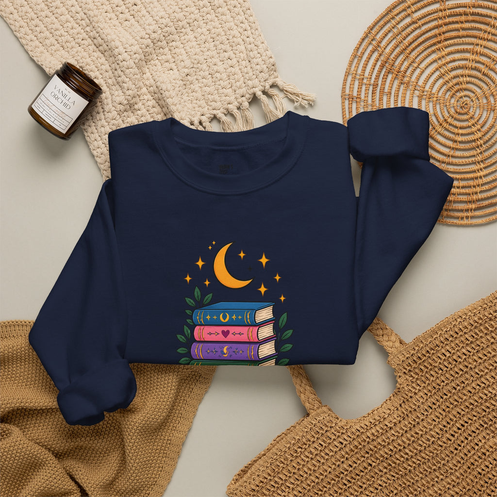 Book Lover Sweatshirt - Same Books New Dreams