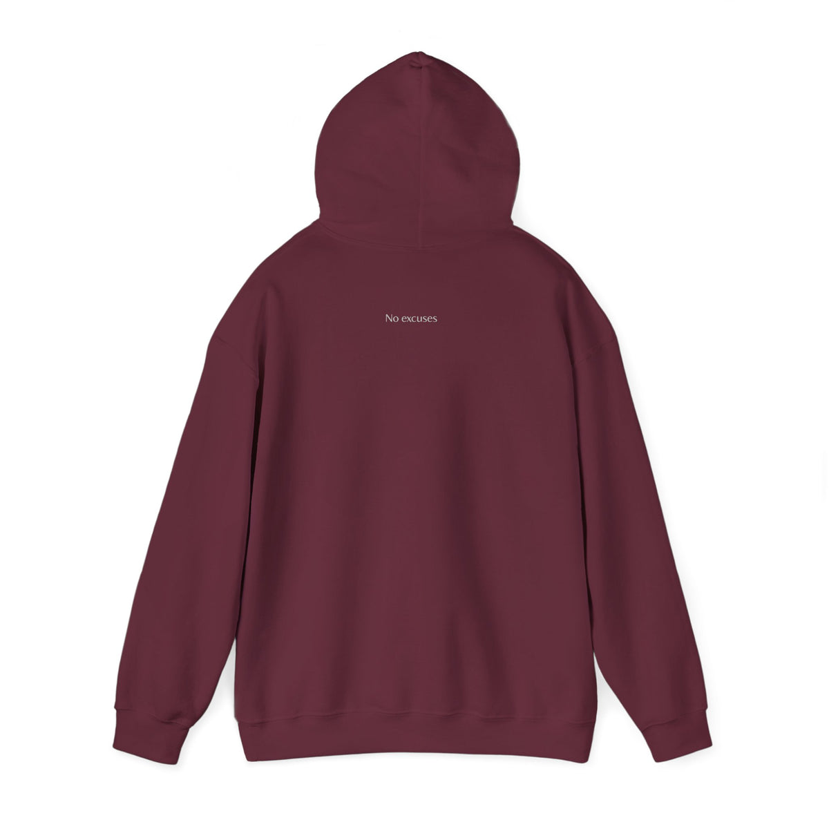 Discipline > Motivation Hoodie with front and back print | Multiple Colors