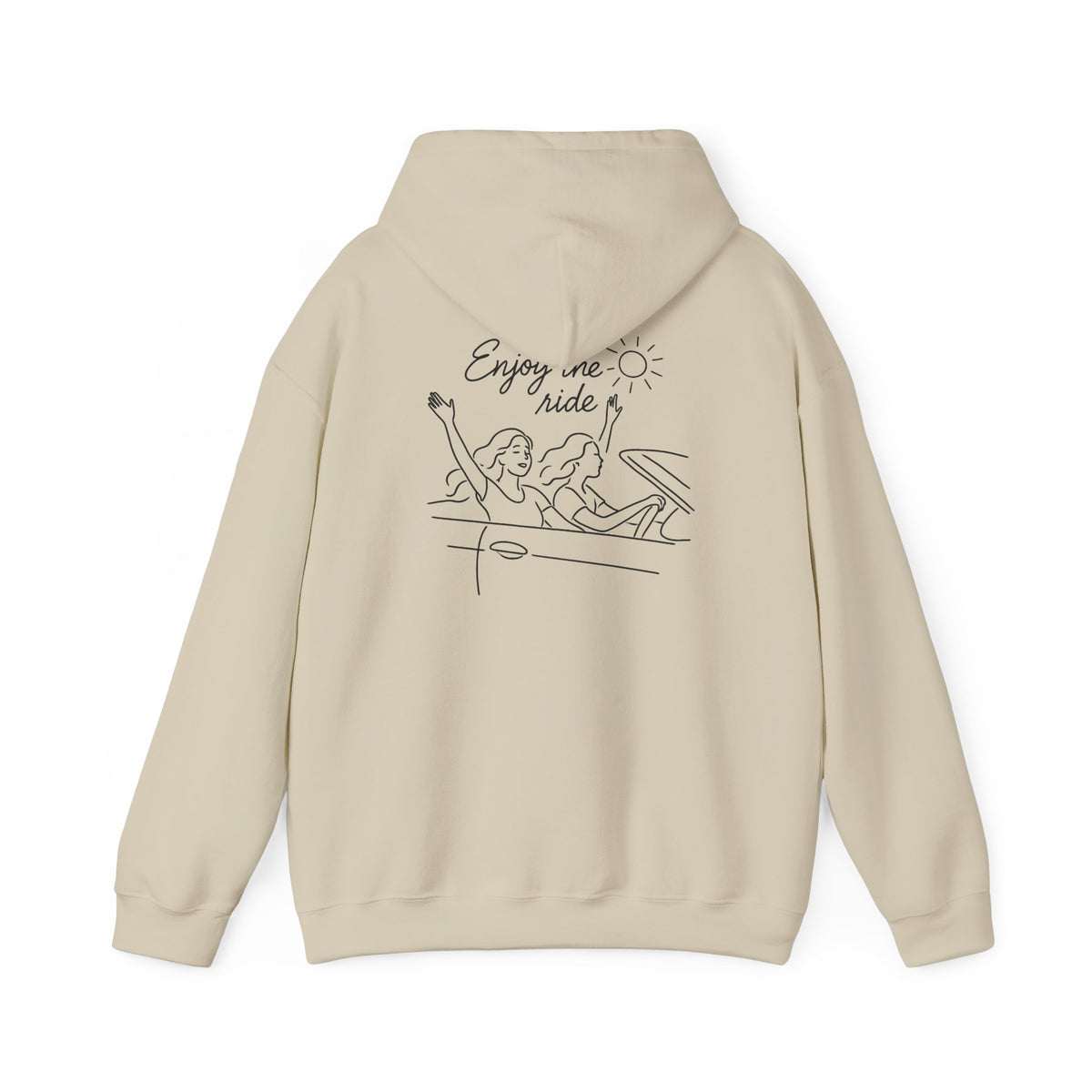 Vibes Hoodie with back print | Multiple Colors
