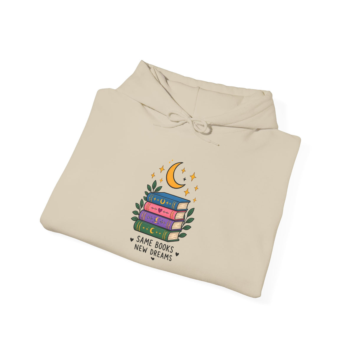 Book Lover Hoodie | Same Books New Dreams