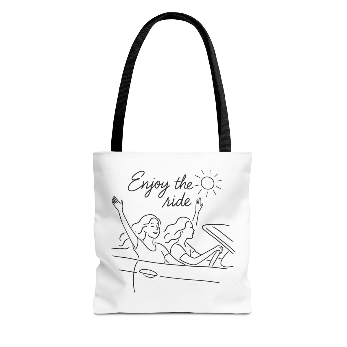 Vibes Tote Bag | Multiple Sizes | Personalization possible | Multiple Handle Colors