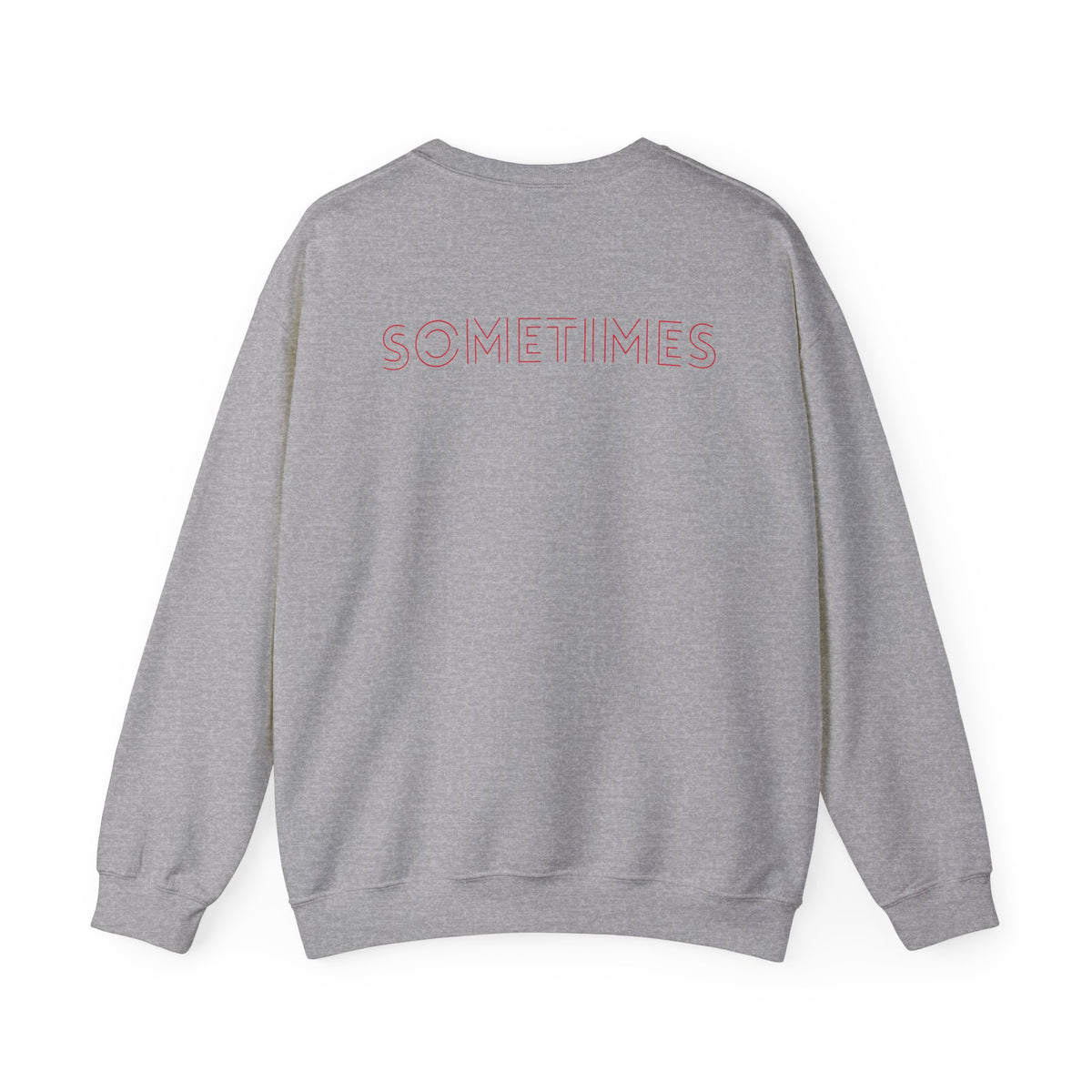 Anti Social Sometimes Sweatshirt with front and back print | Multiple Colors