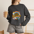 Spectrum Sweatshirt with front print | Multiple Colors