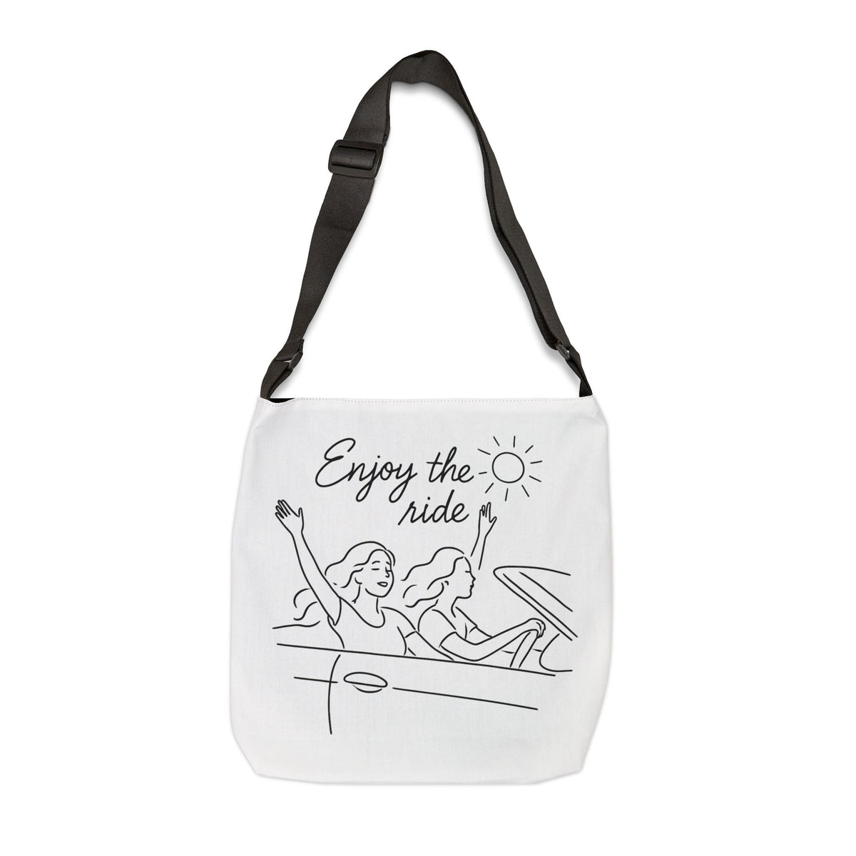 Adjustable Vibes Tote Bag | Personalization possible | Multiple Sizes