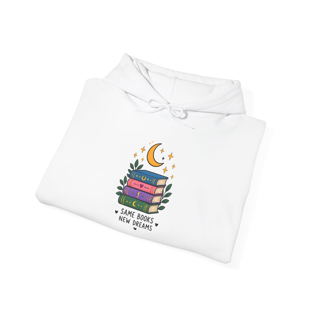 Book Lover Hoodie | Same Books New Dreams
